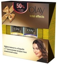 Духи, Парфюмерия, косметика Набор - Olay Total Effects 7 In One (cr/50ml + cr/50ml)