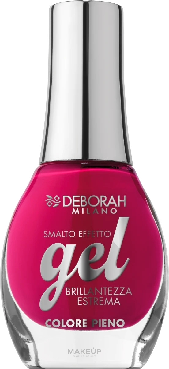 Лак для ногтей с гелевым эффектом - Deborah Gel Effect Nail Enamel — фото 140 - Magenta