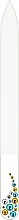 Духи, Парфюмерия, косметика Пилочка "Corals", 13.5 см, Swarovski Elements, лазурно-желтая - Elenpipe