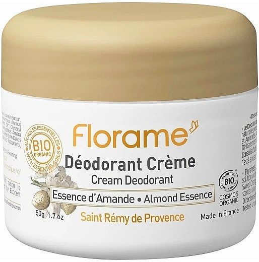 Кремовый дезодорант с миндальной эссенцией - Florame Almond Essence Cream Deodorant — фото N1