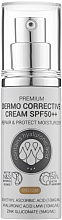 Коригувальний крем 5 в 1 із саморегулювальним пігментом - ClinicCare Premium Dermo Corrective Cream SPF50++ — фото N1