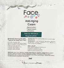 Омолоджувальний крем з пептидами й гіалуроновою кислотою - Face Lab Anti-Aging Cream — фото N1