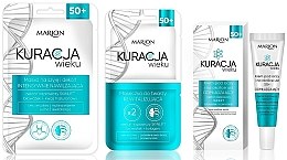 Парфумерія, косметика Набір - Marion Age Treatment 50+ (neck/mask/12pcs + f/mask/16pcs + eye/cr/8x15ml)