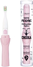 Електрична зубна щітка "Tooth Friends Pink Chika" - Vitammy — фото N1