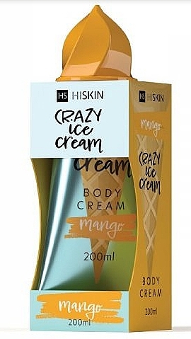 Крем для тела "Mango" - HiSkin Crazy Ice Cream Body — фото N1