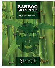 Парфумерія, косметика Маска для обличчя - G-synergie Bamboo Face Mask