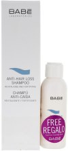 Духи, Парфюмерия, косметика Набор против выпадения волос - Babe Laboratorios (shm/250ml + shm/100ml)