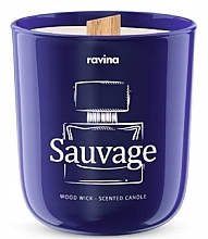 Ароматическая свеча "Savage" - Ravina Aroma Candle — фото N1