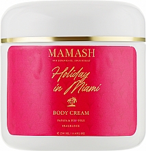 Духи, Парфюмерия, косметика Питательный крем для тела с экзотическими маслами - Mamash Holiday In Miami Body Cream