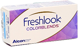 Духи, Парфюмерия, косметика Цветные контактные линзы, 2шт, amethyst - Alcon FreshLook Colorblends