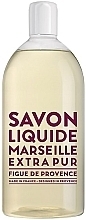 Рідке мило - Compagnie De Provence Figue de Provence Extra Pur Liquid Marseille Soap Refill — фото N1