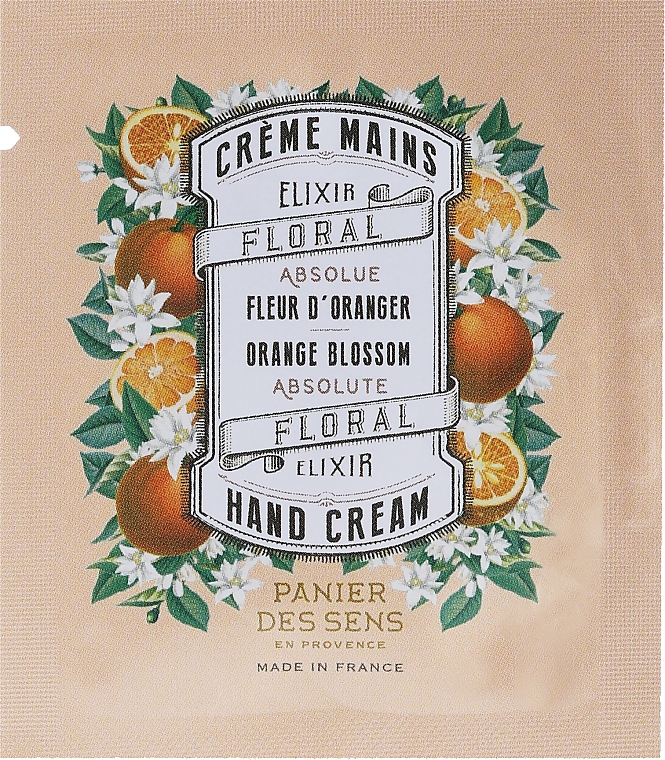 Крем для рук "Флердоранж" - Panier Des Sens Orange Blossom Hand Cream (пробник)