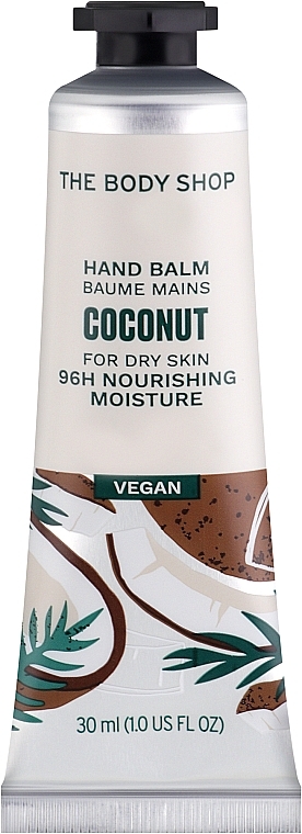 Крем-бальзам для рук "Кокос" - The Body Shop Coconut Hand Balm — фото N1