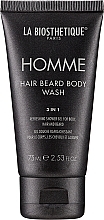 Гель для тела, волос и бороды - La Biosthetique Homme Hair Beard Body Wash — фото N1