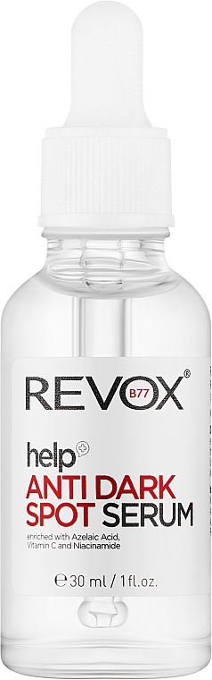 Сироватка проти пігментних плям - Revox Help Anti Dark Spot Serum — фото N1