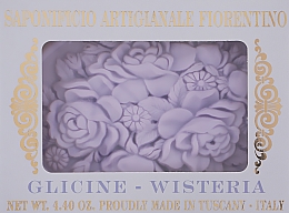 Парфумерія, косметика Мило натуральне "Гліцинія" - Saponificio Artigianale Fiorentino Botticelli Wisteria Soap