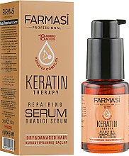 Духи, Парфюмерия, косметика Сыворотка для волос с кератином - Farmasi Keratin Therapy Repairing Serum