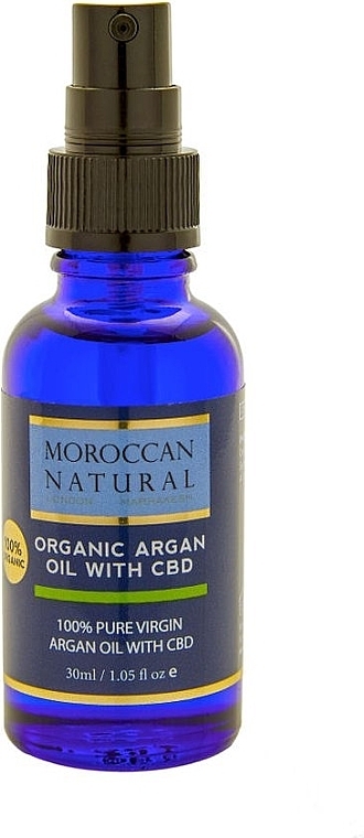 Арагановое масло CBD - Moroccan Natural Organic Argan Oil with CBD — фото N1