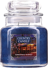 Парфумерія, косметика Ароматична свічка в банці - Country Candle Christmas Market