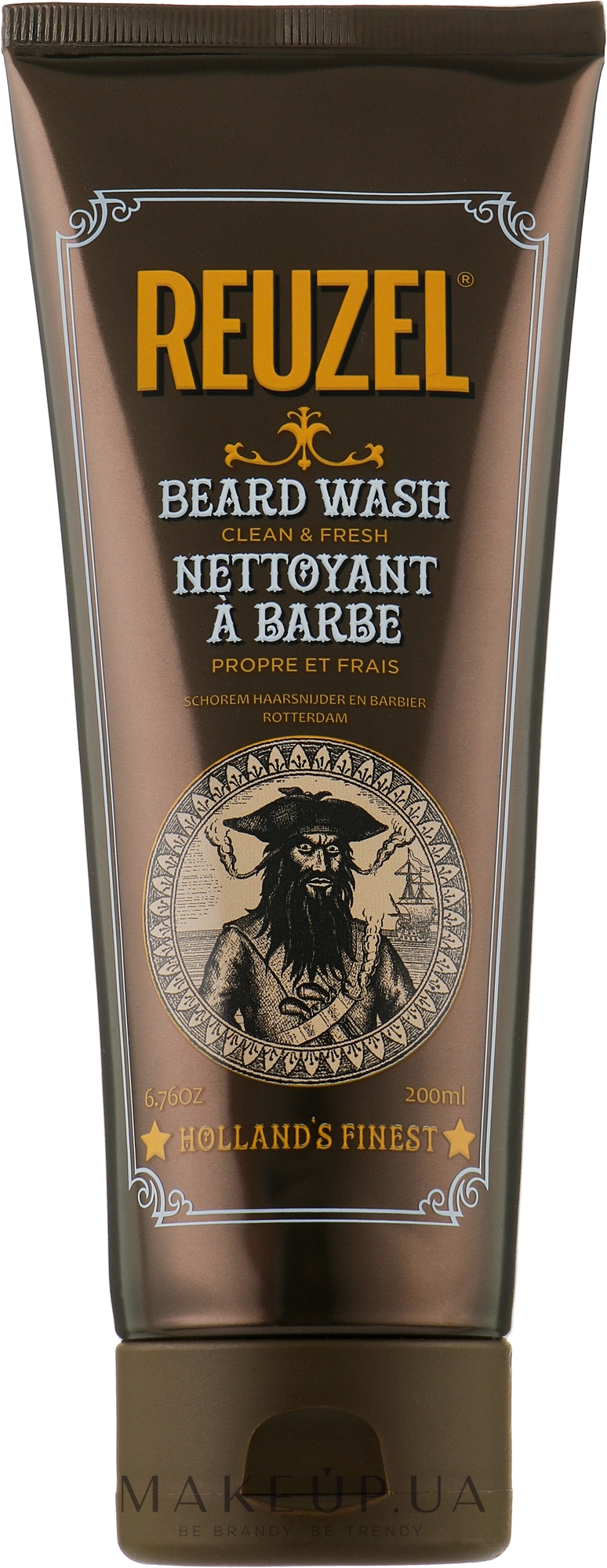 Шампунь для бороды - Reuzel Clean & Fresh Beard Wash — фото 200ml