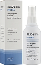 Рідина проти поту у вигляді спрею - SesDerma Laboratories Dryses Antitranspirant Solution — фото N2