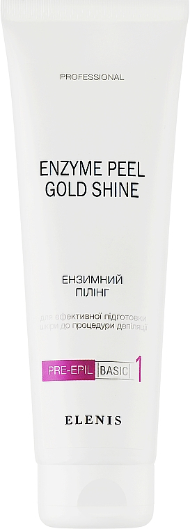 Ензимний пілінг - Elenis Pre-Epil Enzyme Peel Gold Shine — фото N1