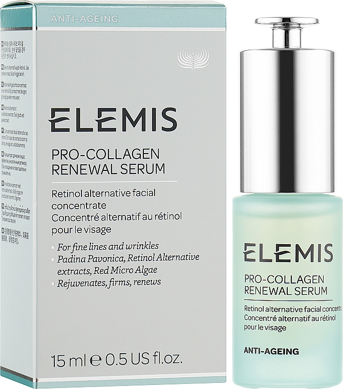 Оновлювальна сироватка для обличчя - Elemis Pro-Collagen Renewal Serum — фото N2