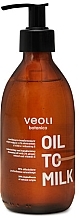 Увлажняюще-трансформирующее очищающее масло для тела - Veoli Botanica Oil To Milk — фото N1