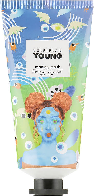 Маска матирующая для лица - Selfielab Young Matting Mask 