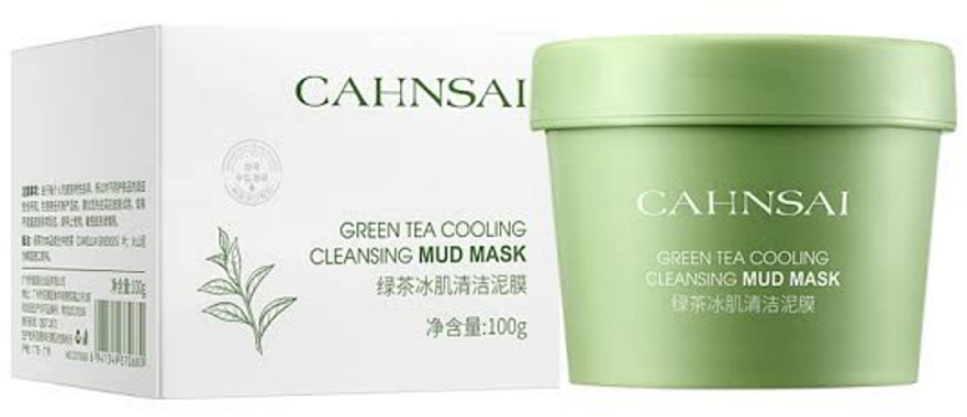 Глиняная анти-акне маска с экстрактом зеленого чая - Titian Green Tea Cooling Cleansing Mud Mask