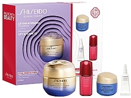 Парфумерія, косметика Набір - Shiseido Vital Perfection Lifting & Firming Program (cr/50ml + n/cr/15ml + conc/10ml + eye/cr/3ml)