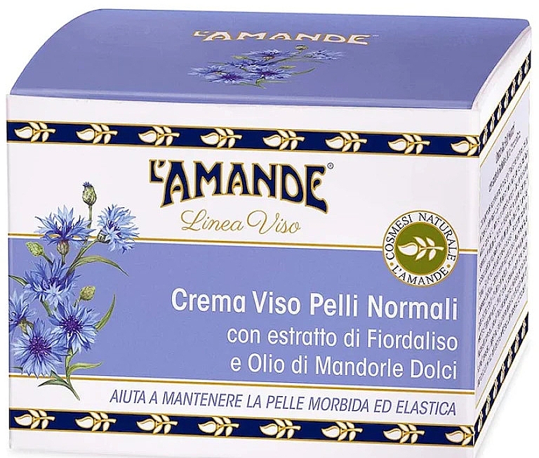 Крем для нормальної шкіри обличчя - L'Amande Marseille Face Cream Normal Skin — фото N1
