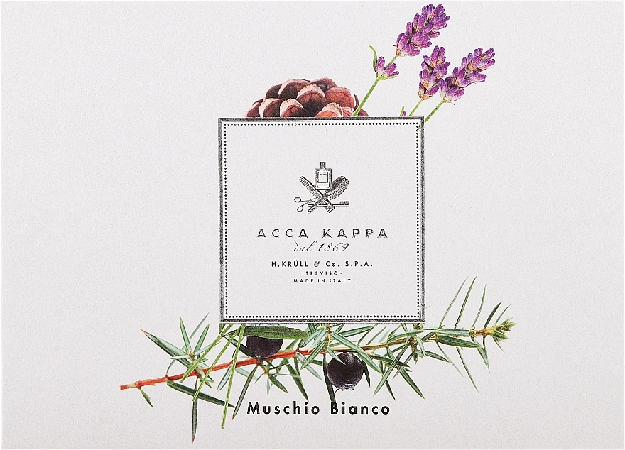 Набор - Acca Kappa White Moss (sh/gel/100ml + b/lot/100ml + soap/150g) — фото N1