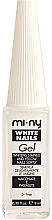 Духи, Парфюмерия, косметика Гель для ногтей - Mi-Ny Nail Care Polish White Nails