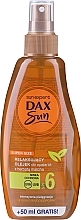 Масло-спрей для загара, успокаивающее - DAX Sun Body Oil SPF 6 — фото N1