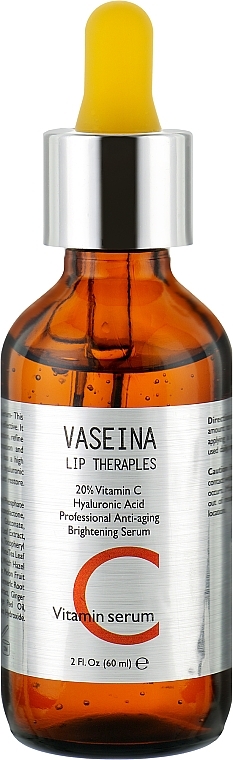 Сироватка для обличчя з вітаміном С 20% і гіалуроновою кислотою - Vaseina Vitamin C Serum