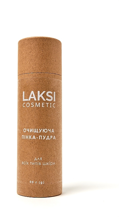 Очищувальна пінка-пудра для всіх типів шкіри - Laksi Cosmetic