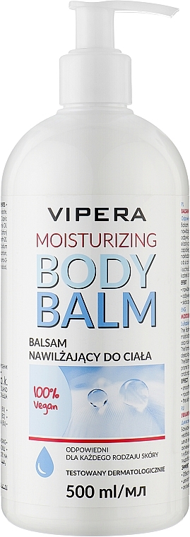 Увлажняющий бальзам для тела для сухой кожи - Vipera Moisturising Body Balm For Dry Skin — фото N1