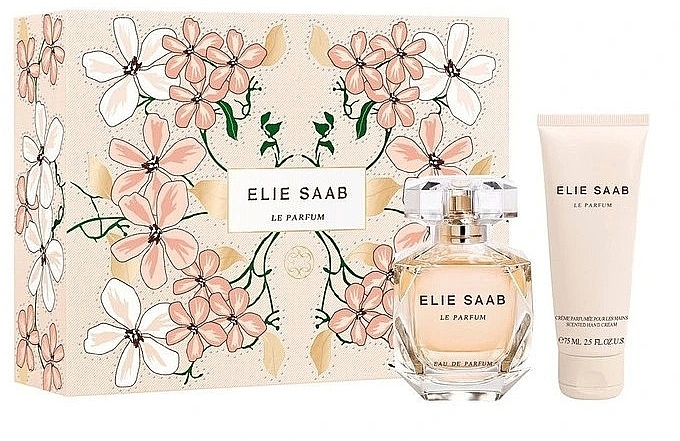 Elie Saab Le Parfum - Набір (edp/50ml + h/cr/75ml) — фото N1