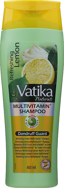 Шампунь от перхоти - Dabur Vatika Naturals Dandruff Guard Shampoo — фото N3