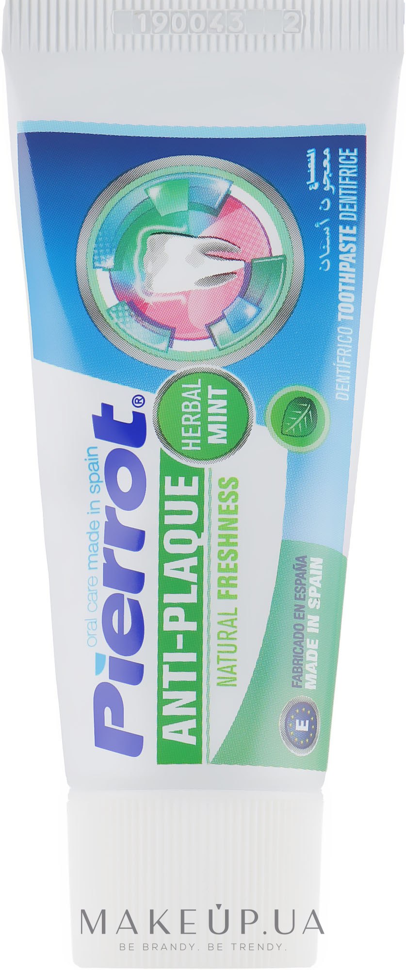 Зубна паста від нальоту і зубного каменю - Pierrot Anti-Plaque Toothpaste — фото 30ml