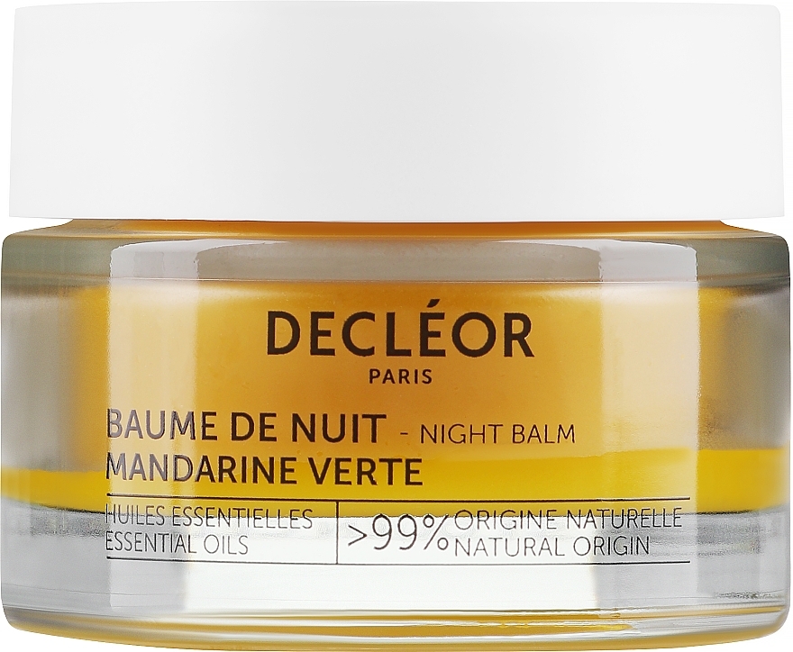 Ночной бальзам антиоксидант против признаков усталости кожи лица - Decleor Aromessence Green Mandarin Night Balm — фото N1