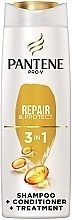 Шампунь 3 в 1 "Интенсивное восстановление" - Pantene Pro-V Repair Shampoo — фото N1