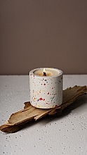 Парфумована свічка "Свіжоскошена трава", циліндр, біла - Choice Aroma Hand Crafted Soy Wax — фото N3