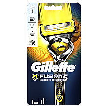 Бритва с 1 сменной кассетой - Gillette Fusion ProShield Flexball Before — фото N2