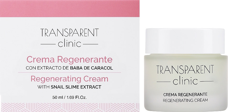 УЦЕНКА Дневной регенерирующий крем для лица - Transparent Clinic Regenerating Cream * — фото N2