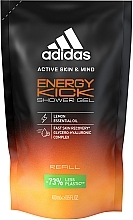 Парфумерія, косметика Чоловічий гель для душу - Adidas Energy Kick Shower Gel Refill