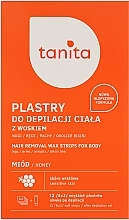 Медовый воск для депиляции тела - Tanita Hair Removal Wax Strips For Body — фото N1