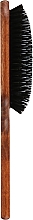 Расческа для волос на резиновой подушке с зубчиками из щетины кабана и нейлона, 13 рядов - Gorgol — фото N2