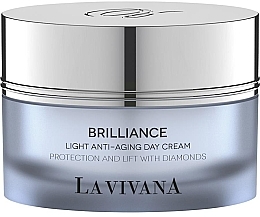 Парфумерія, косметика Денний антивіковий крем для обличчя - La Vivana Brilliance Light Anti-Aging Day Cream